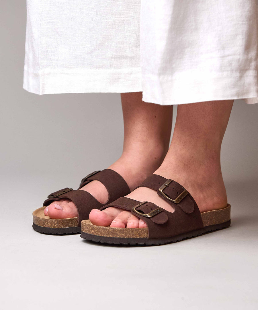 DANUBE 2 BROWN SUEDE