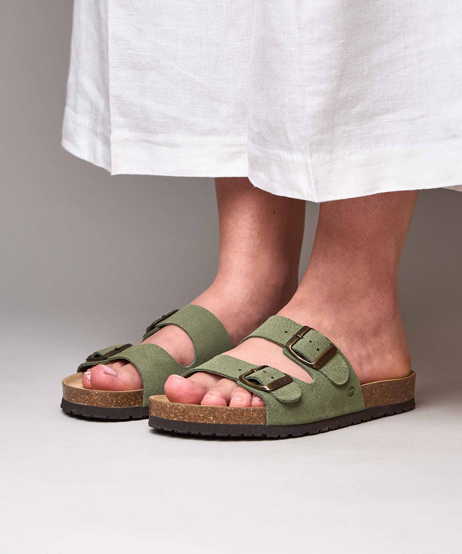 DANUBE 2 SAGE GREEN SUEDE