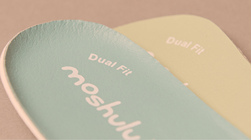 Dual Fit: removable footbeds for your perfect fit