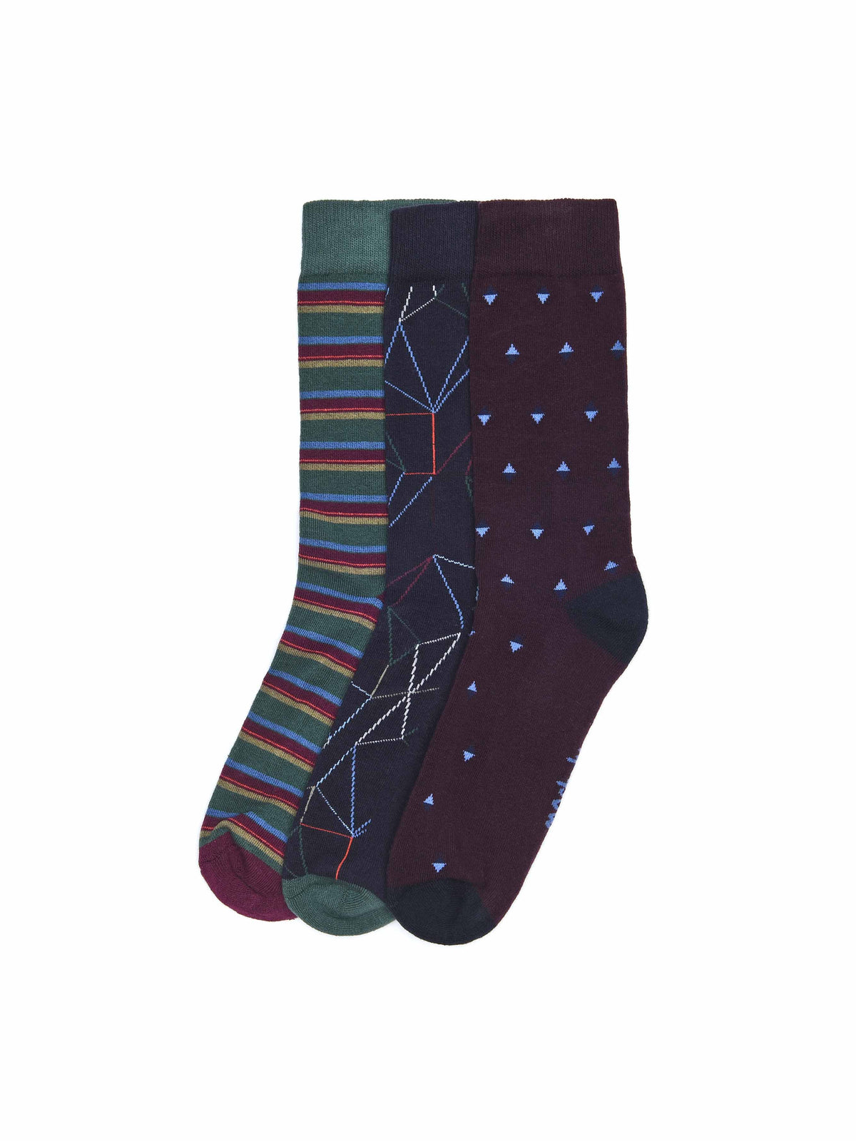 FOOTPATH SOCK BOX PINE GREEN