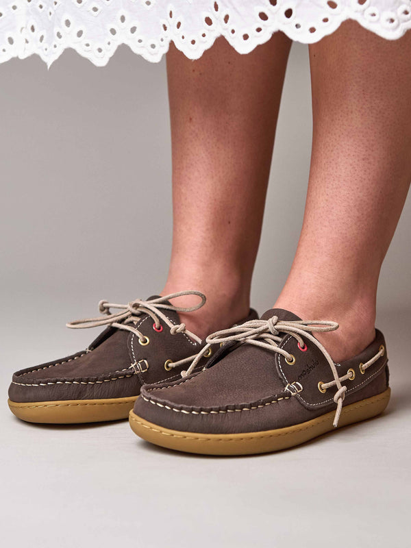FOWEY BROWN NUBUCK