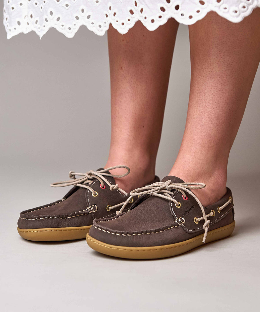FOWEY BROWN NUBUCK