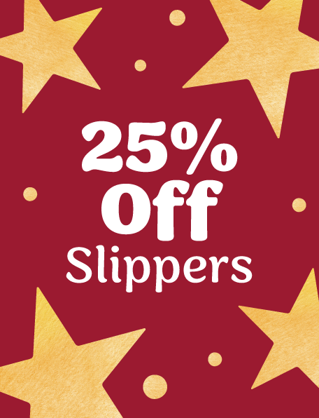 25% Off Slippers
