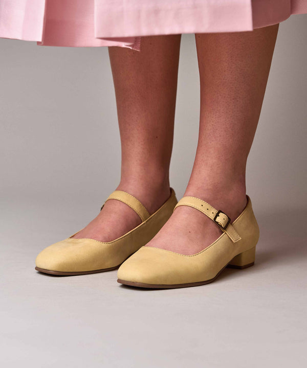 HEBEI PRIMROSE YELLOW NUBUCK