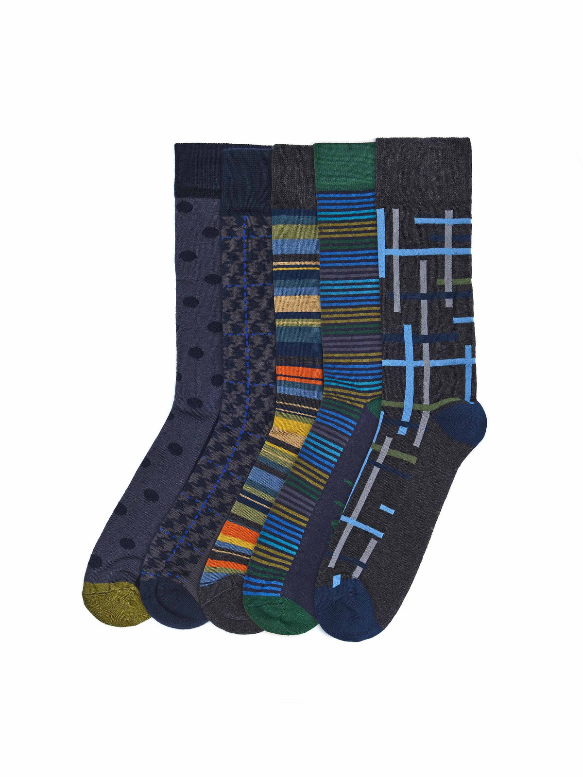 HILLSIDE SOCK BOX GREY MULTI