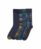 HILLSIDE SOCK BOX GREY MULTI
