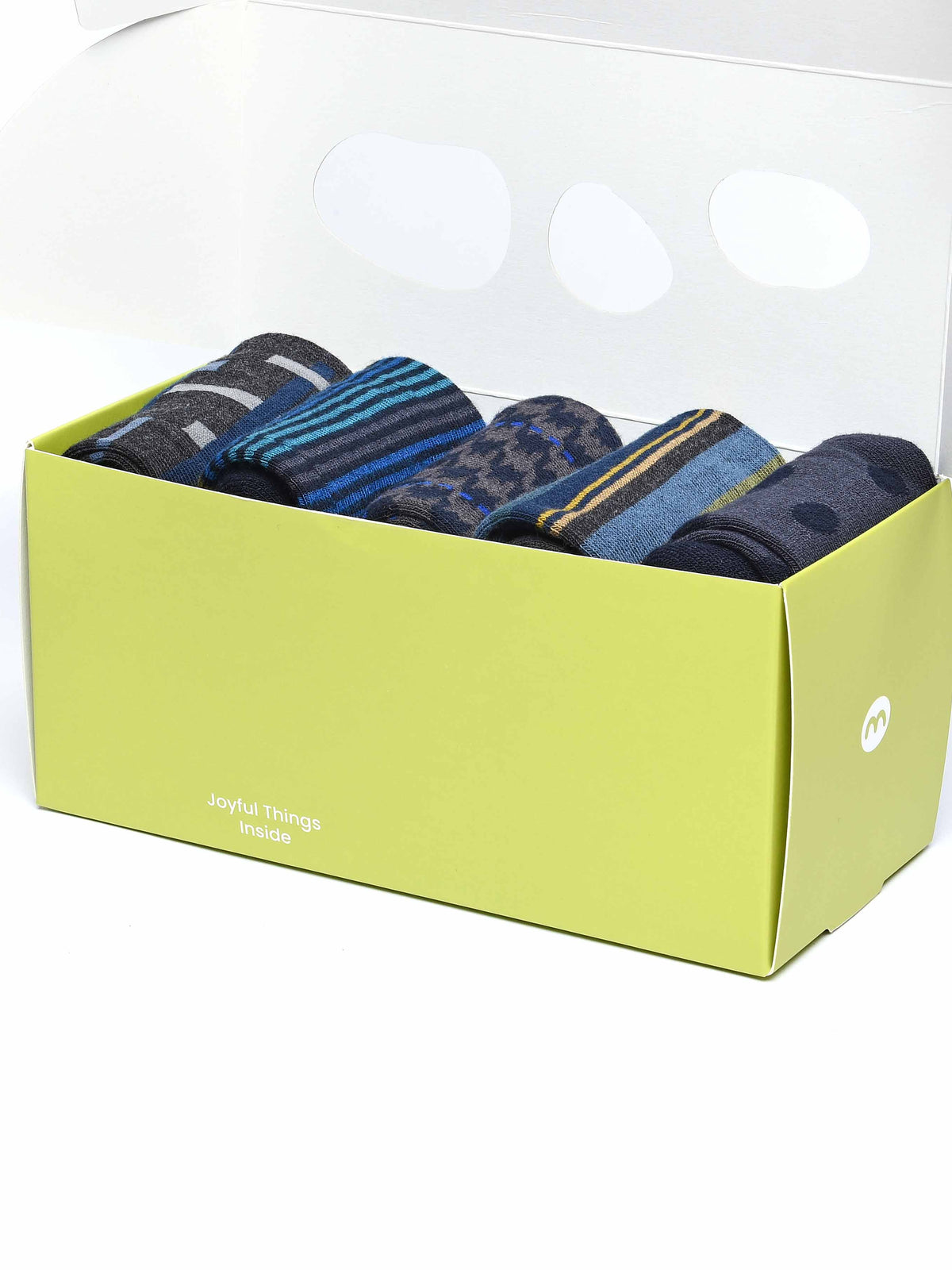 HILLSIDE SOCK BOX GREY MULTI