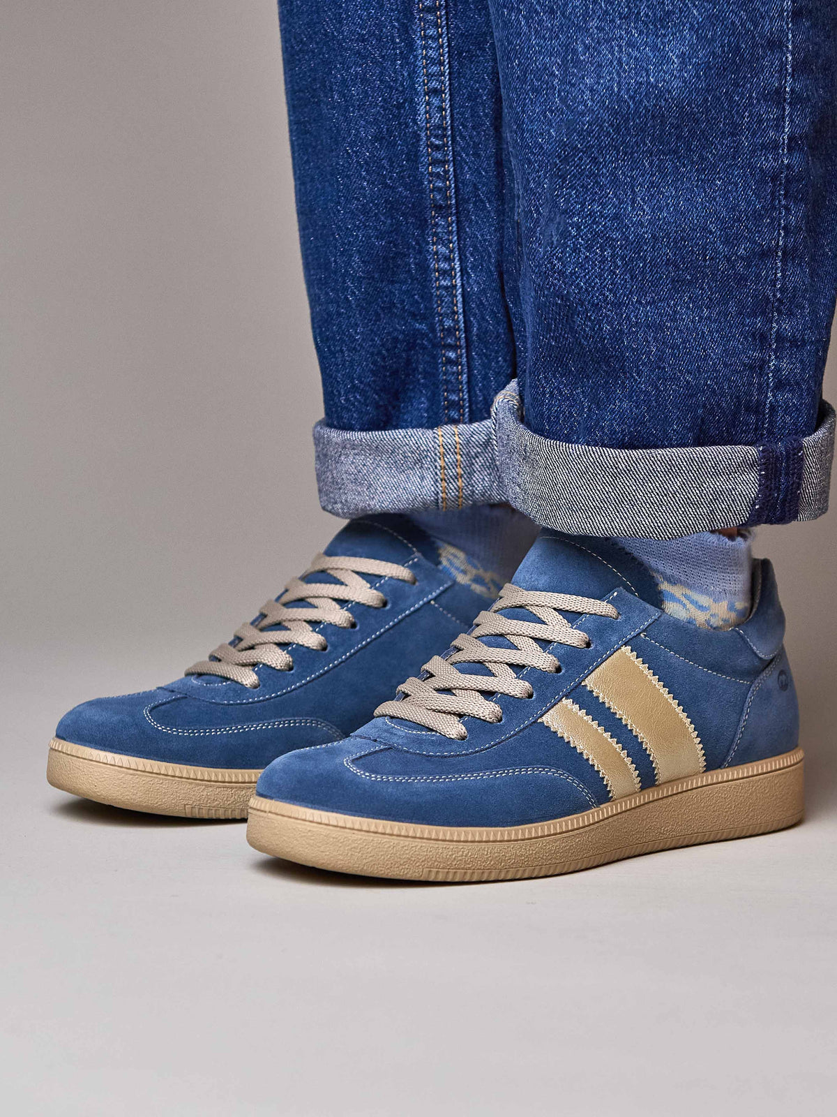 JESS DENIM SUEDE
