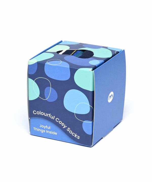 MINKIE SOCK BOX INDIGO