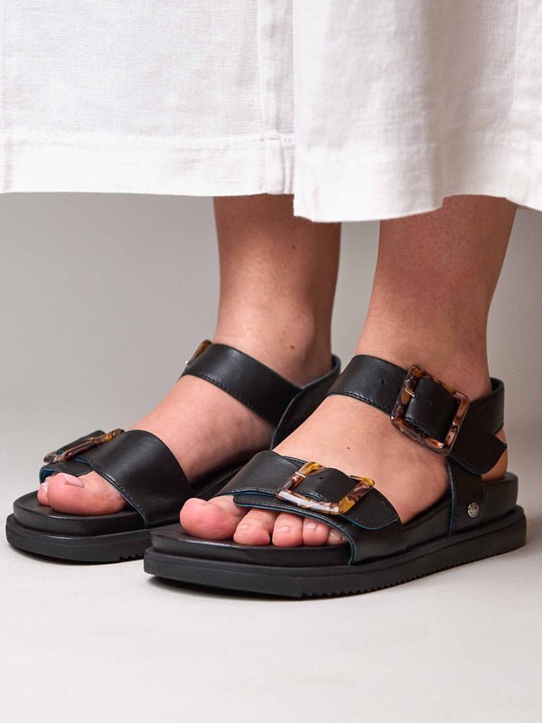 NEWARK 2 BLACK LEATHER