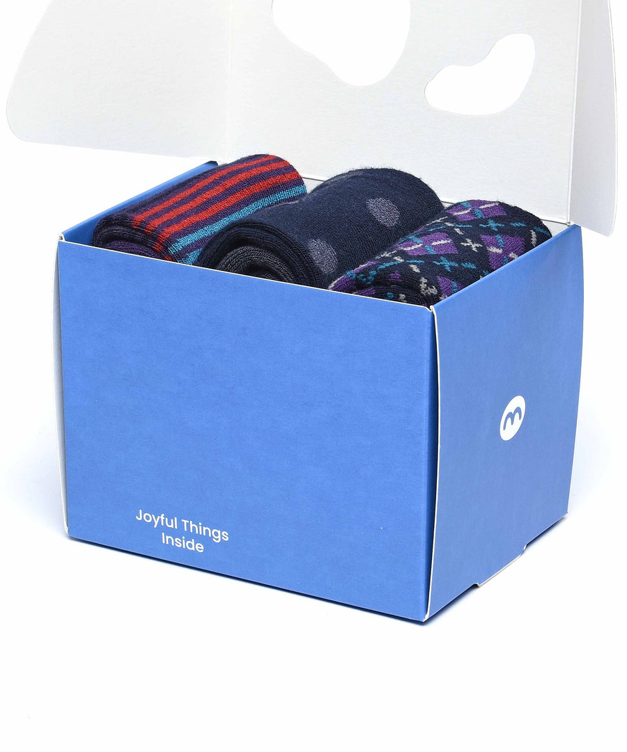 NORTHAM SOCK BOX NAVY