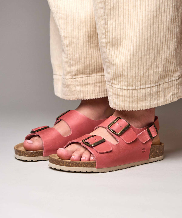 PALME CORAL PINK WAXY LEATHER