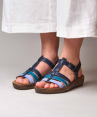 PARADAS INDIGO/BLUE MULTI LEATHER