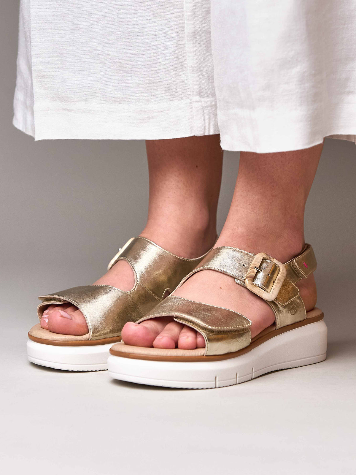 PERRAN GILT METALLIC LEATHER