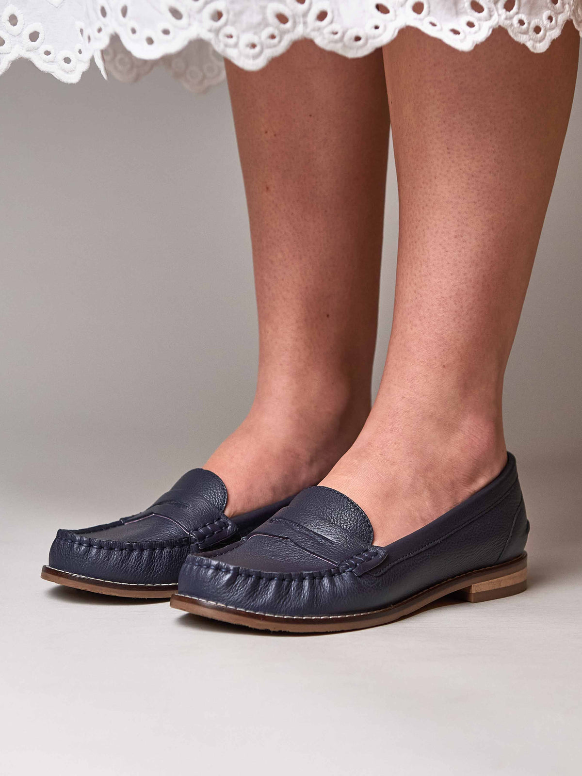 PETREL LEATHER INDIGO