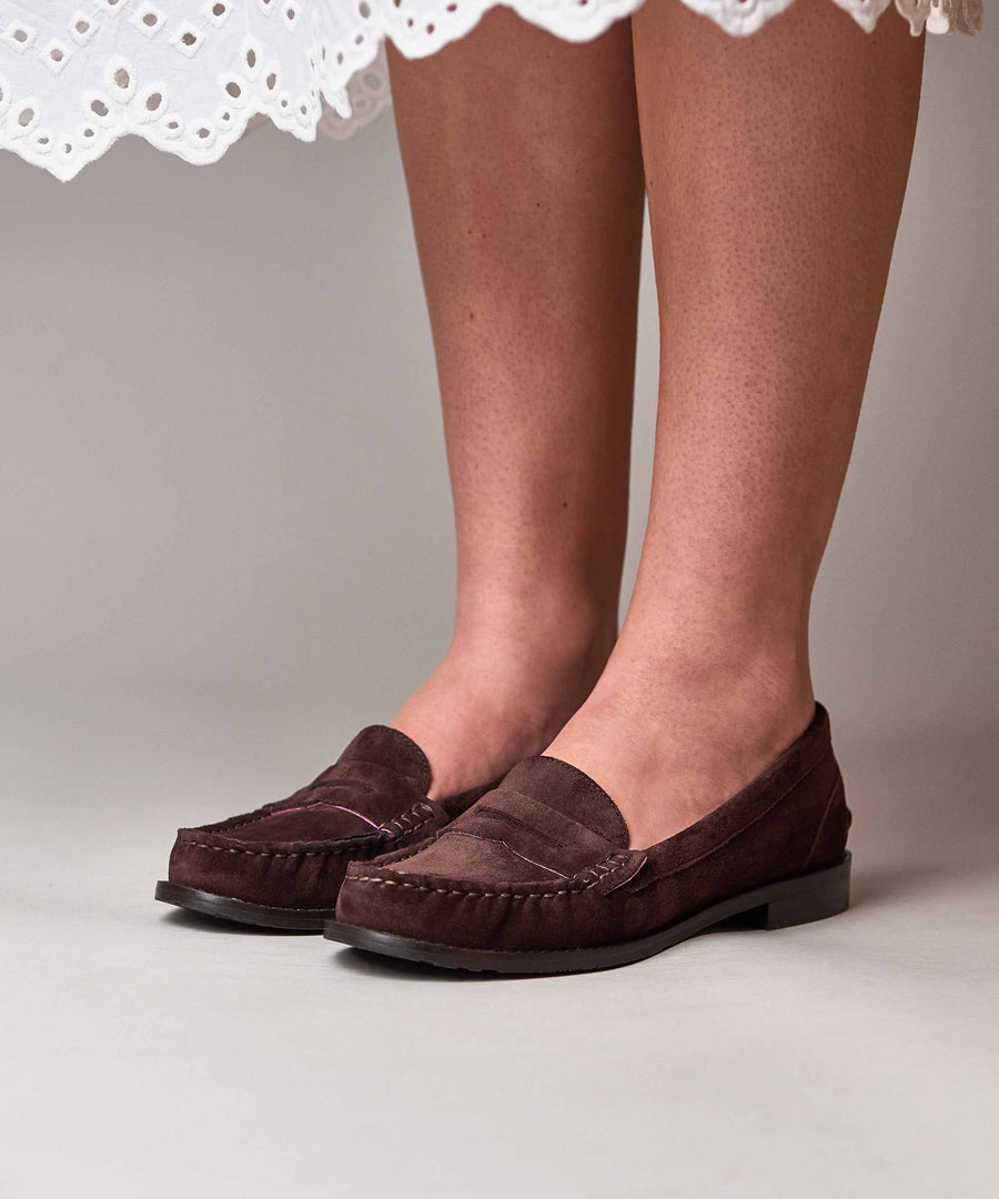 PETREL SUEDE BROWN