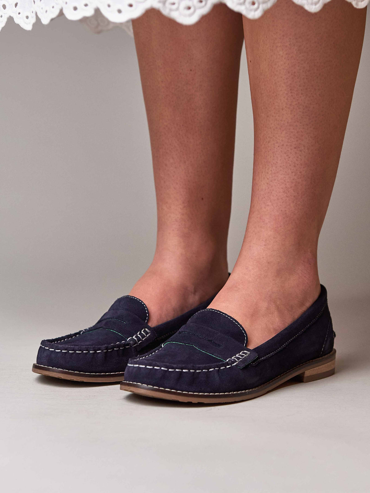 PETREL SUEDE INDIGO