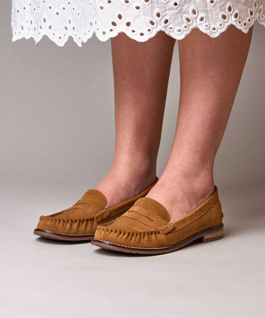 PETREL SUEDE TAN