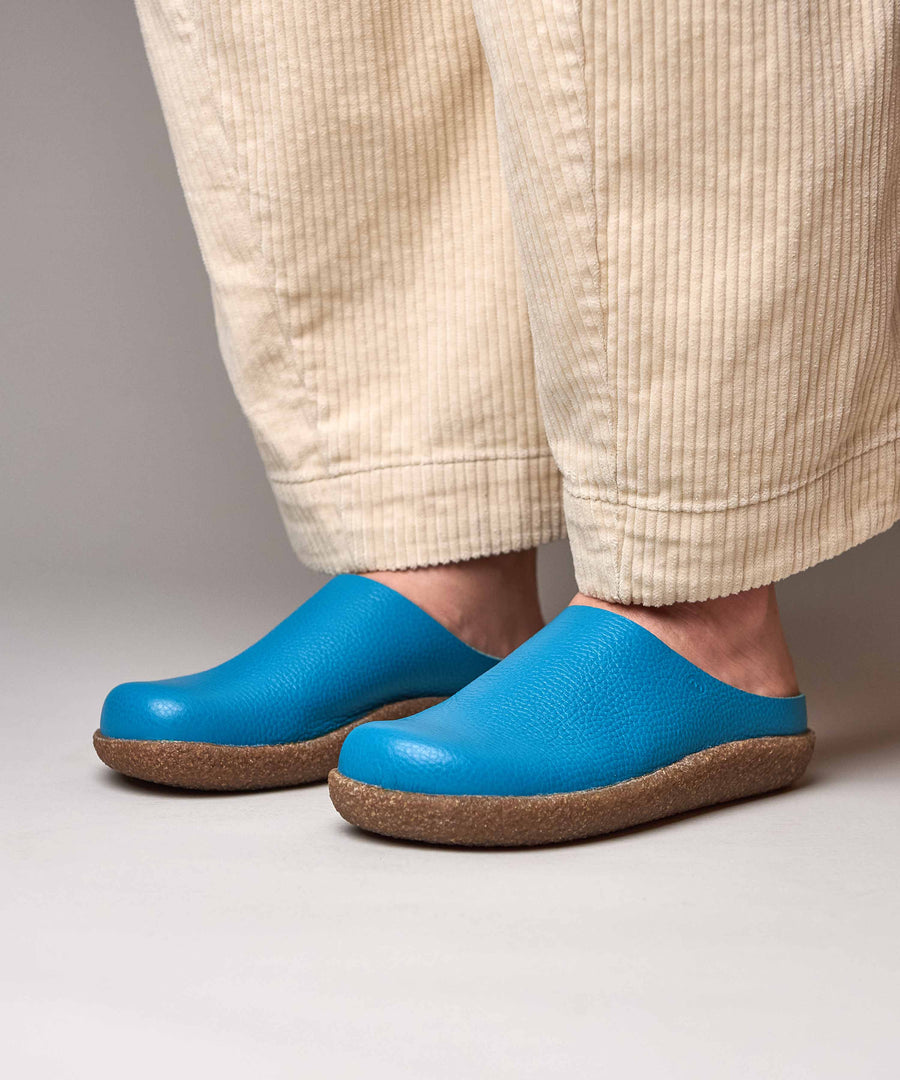 PEVENSEY MARINE TEAL LEATHER