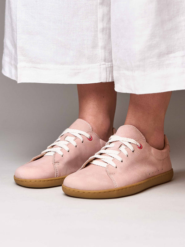 POLZEATH PINK LEMONADE NUBUCK | Pink ladies moccasin-style trainer ...