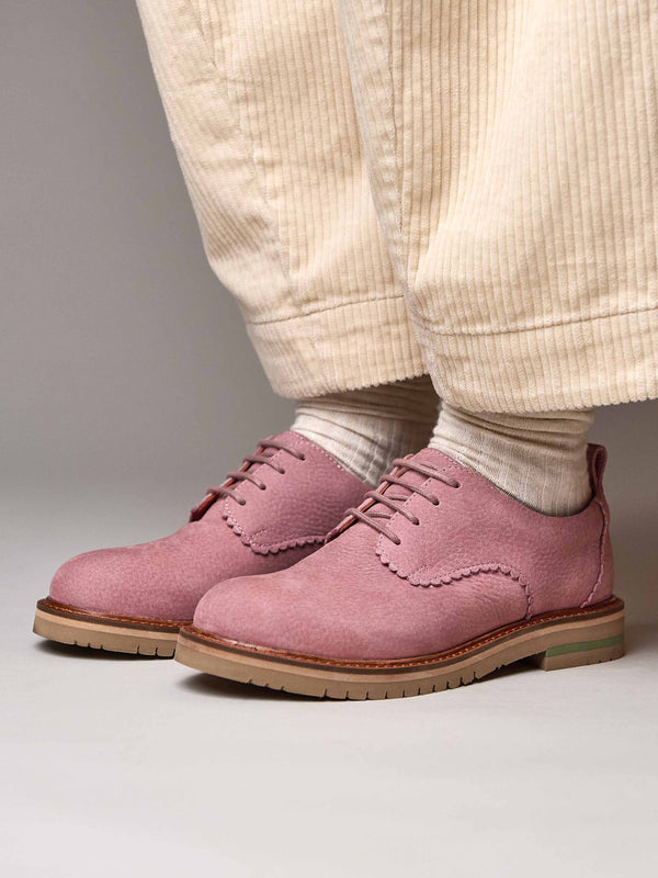 RAFFLESIA DUSKY PINK NUBUCK