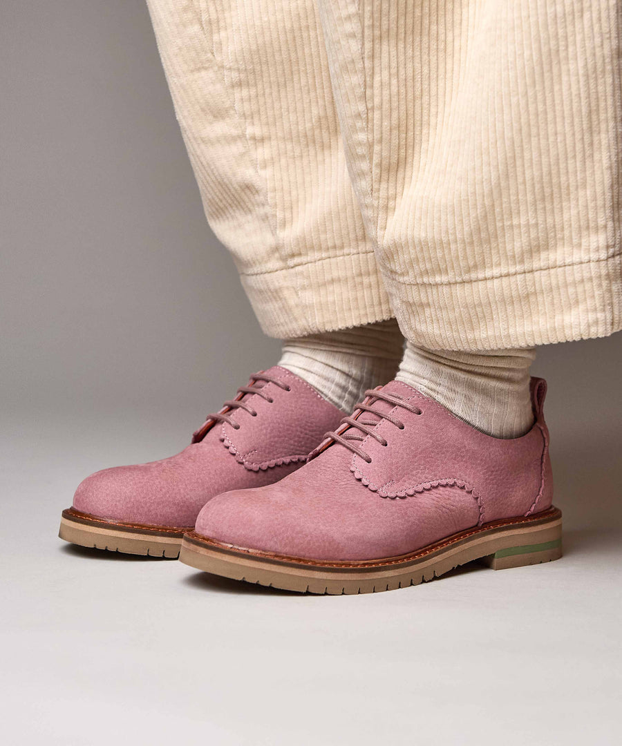RAFFLESIA DUSKY PINK NUBUCK