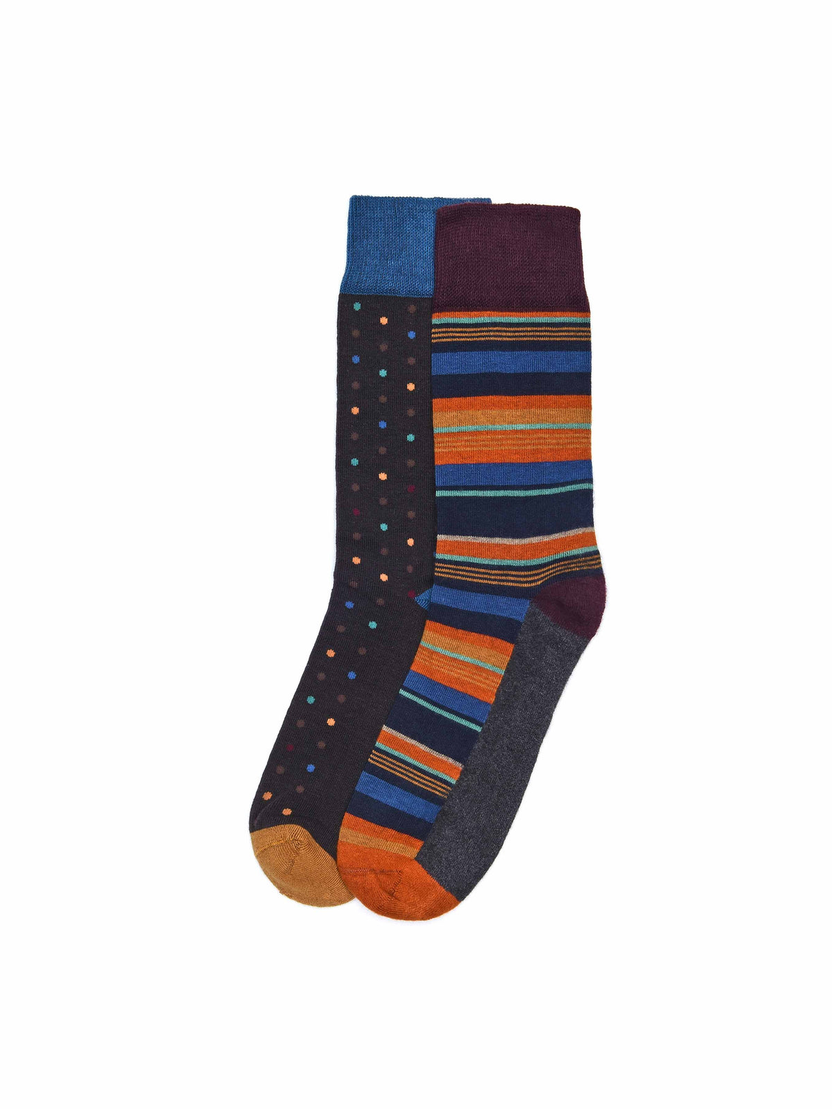 ROVE SOCK BOX BROWN MULTI
