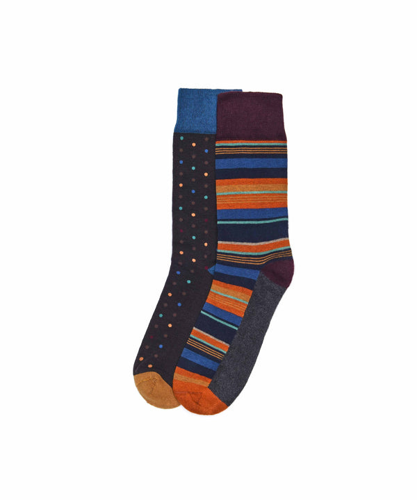 ROVE SOCK BOX BROWN MULTI
