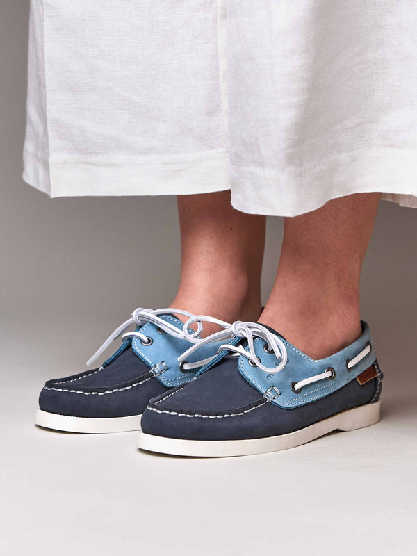 SALCOMBE 3 INDIGO/TURQUOISE