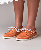 SALCOMBE 3 PAPAYA NUBUCK