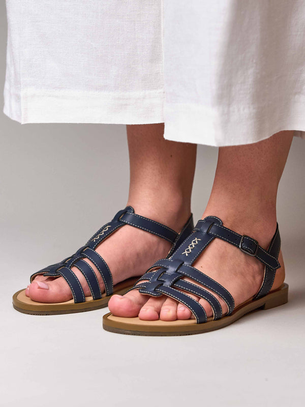 SALTERN INDIGO LEATHER