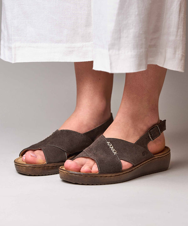 SANTA BARBARA BROWN SUEDE