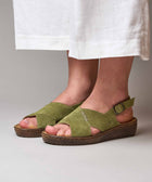 SANTA BARBARA LICHEN GREEN SUEDE
