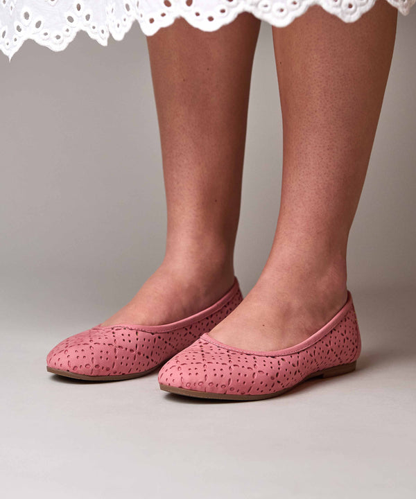 SENARA CORAL PINK NUBUCK