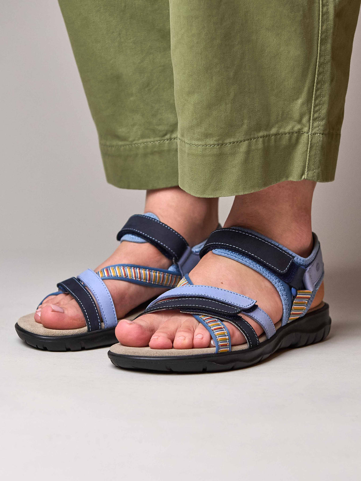 SEVERN INDIGO NUBUCK