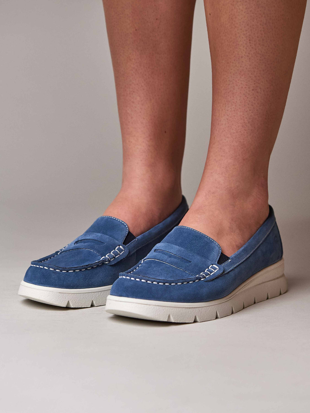 SHEARWATER DENIM SUEDE