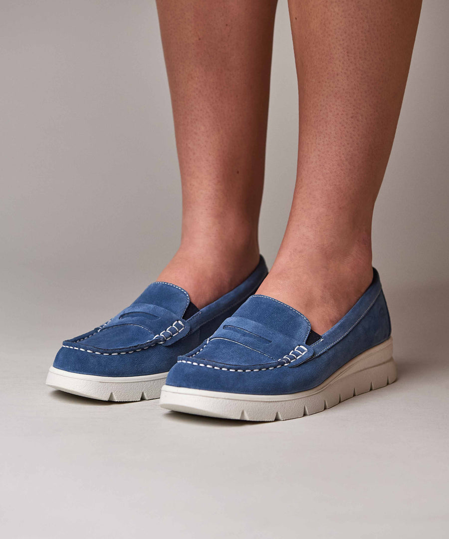 SHEARWATER DENIM SUEDE