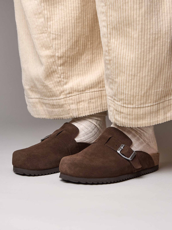 TULIPA 2 BROWN SUEDE