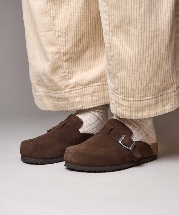 TULIPA 2 BROWN SUEDE