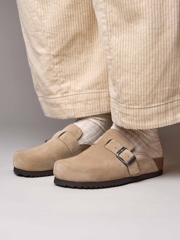 TULIPA 2 ECRU BEIGE SUEDE