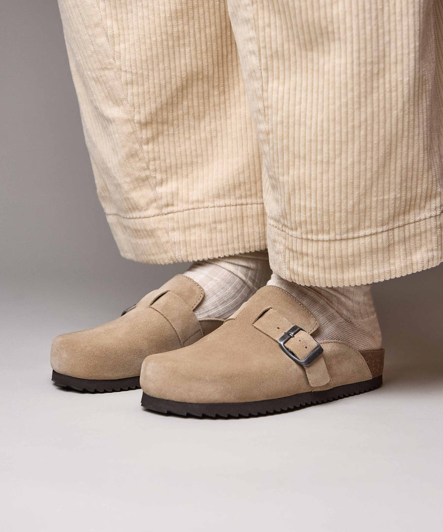 TULIPA 2 ECRU BEIGE SUEDE