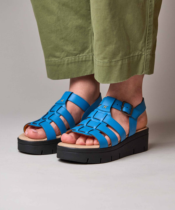 TULSA MARINE TEAL LEATHER