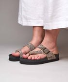 WILMA BOLD ZEBRA PRINT SUEDE