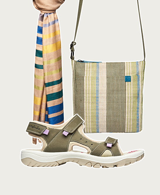 Green activity sandals - AIRE WILD OLIVE