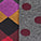 CHARCOAL/RED MULTI