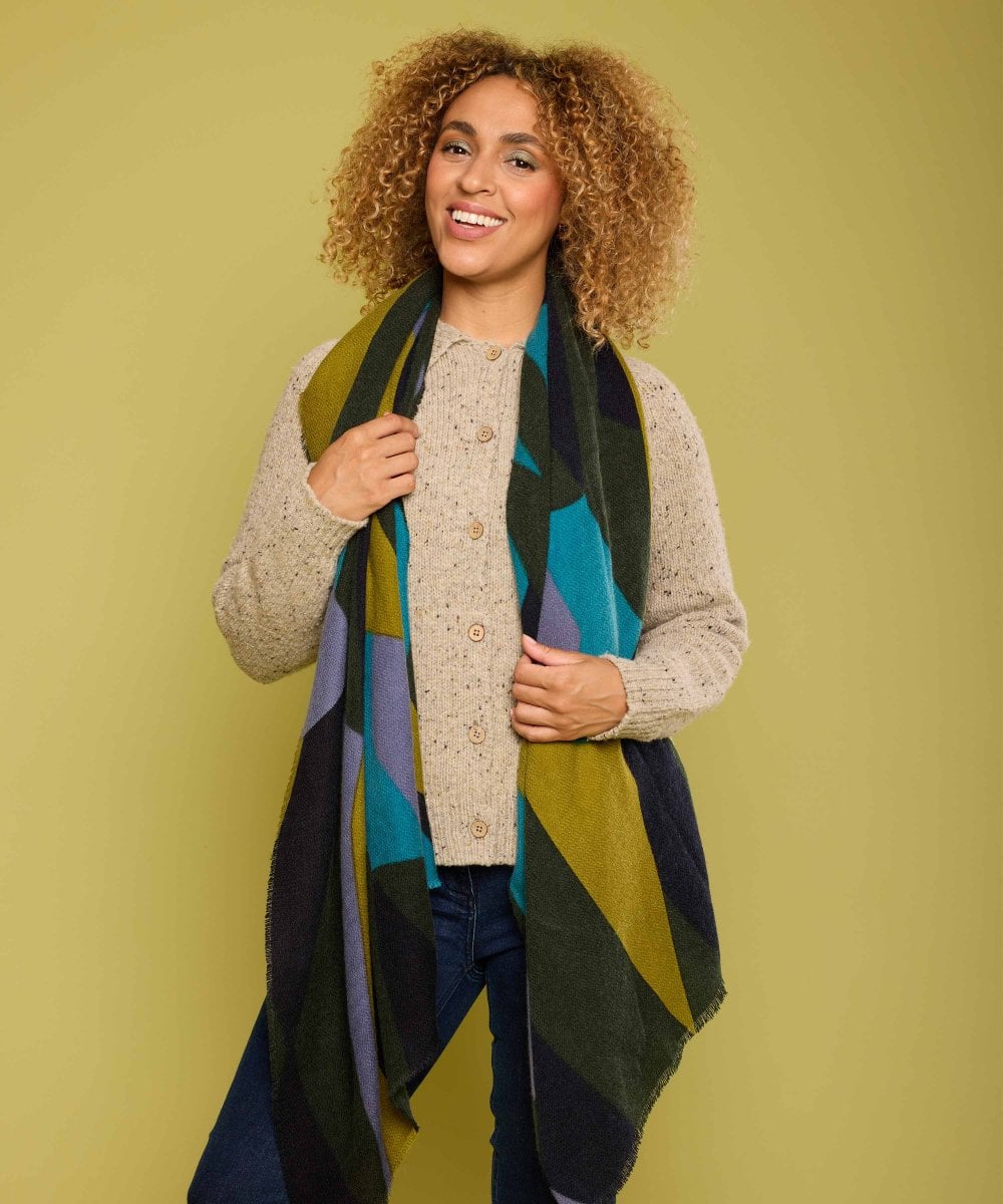 CUCKOO SCARF PINE GREEN