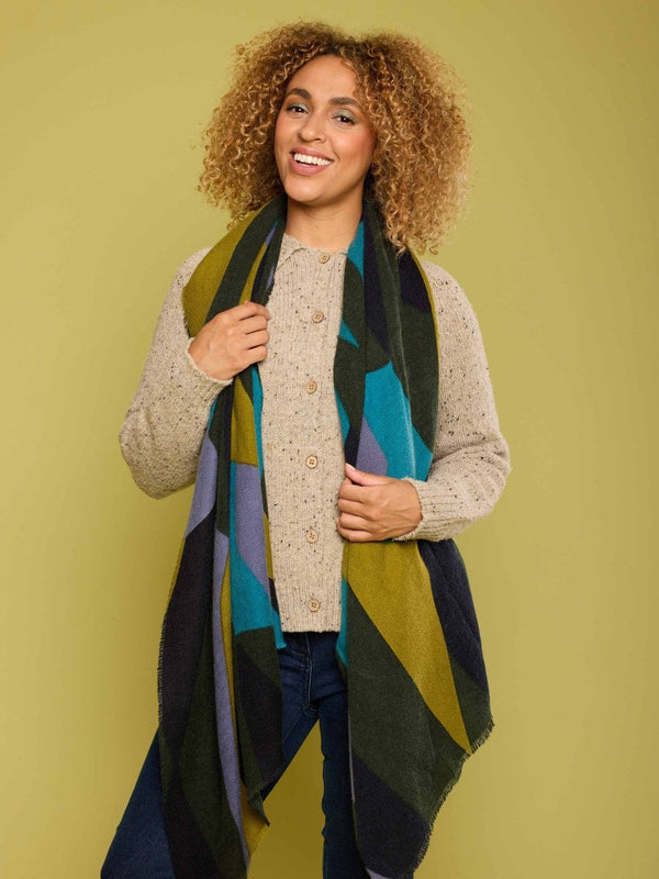 CUCKOO SCARF PINE GREEN