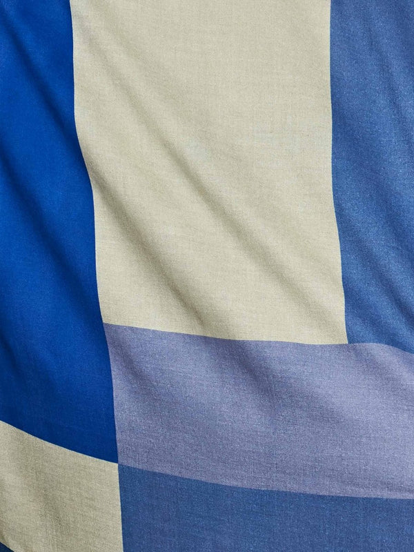 SANSKRIT BLUE ABSTRACT