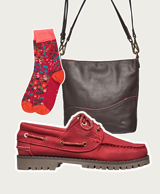 Red DARTMOOR 3 - DARTMOOR 3 RED NUBUCK