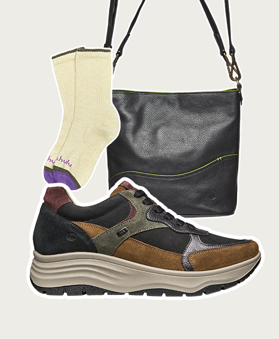 Black water-resistant trainers - EVELLE BLACK SUEDE/NUBUCK